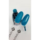 Gelpolish Teal Tease glitter 15 ml