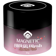 Magnetic Fiber Gel Blush Frosted pink  30 gr