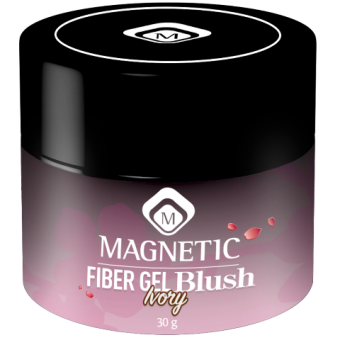 Magnetic Fiber Gel Blush Ivory 30 gr