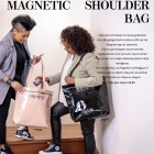 Magnetic Sholder Bag Nude