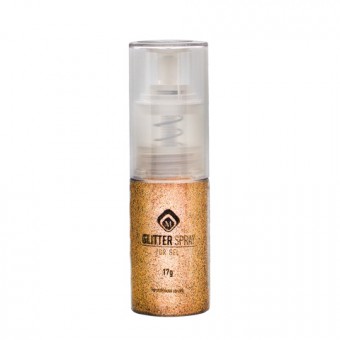 Glitterspray Ochre Gold