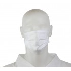  Merbach mondmasker wit 3-lgs PP elastiek 50st Type IIR