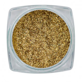 Magnetic Chrome Sparkle Gold