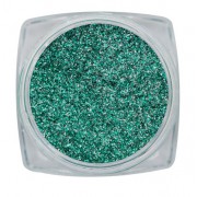 Magnetic Chrome Sparkle Green
