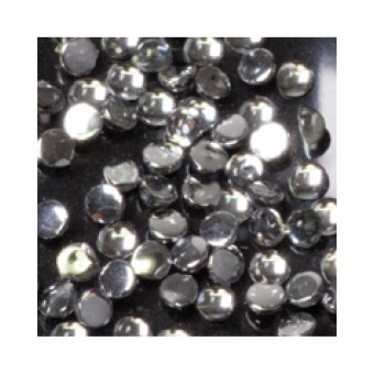 Rhinestones Clear Facet small 100 psc.
