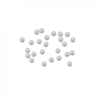 Rhinestone Pearl Clear 2mm