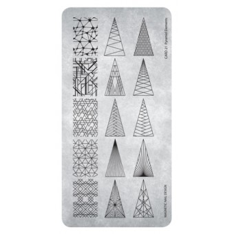 Magnetic Stamping Pyramid Elements 