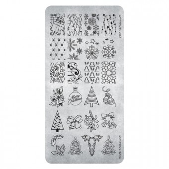 Magnetic Stamping plates Christmas 02 