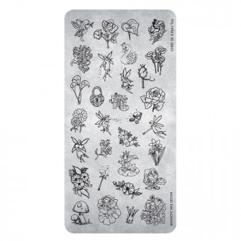 Magnetic Stamping Plate - Fairy Tale