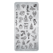Stamping Plate 34 Oriental