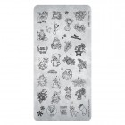 Stamping Plate 51 Xmas Time