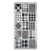 Stamping Plate 59 Pied de Poule Stamping Plate 59 Pied de Poule