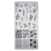 Stampingplate 66 Flower - Power