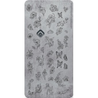  Stamping Plate 07 by Kateryna
